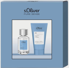 S.Oliver Pure Sense Men Set  Eau de Toilette  Natural Spray 30ml Duschgel 75 ml