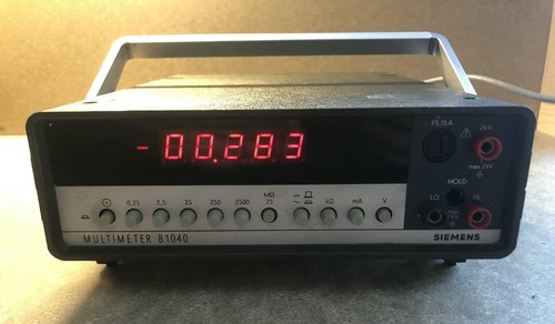 Siemens multimeter b1040 70er - siemens,
