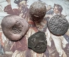 Lot 3 Piraten Münzen und eine