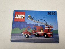 LEGO ® Bauanleitung System Town Classic 6593 Feuerwehr Instruction ungelocht 297