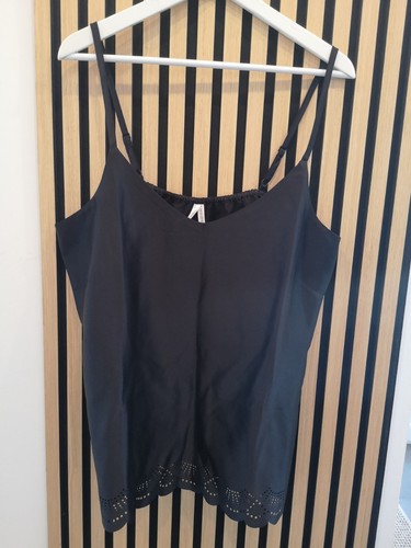 Lingerie top schwarz l - c&a, gr.