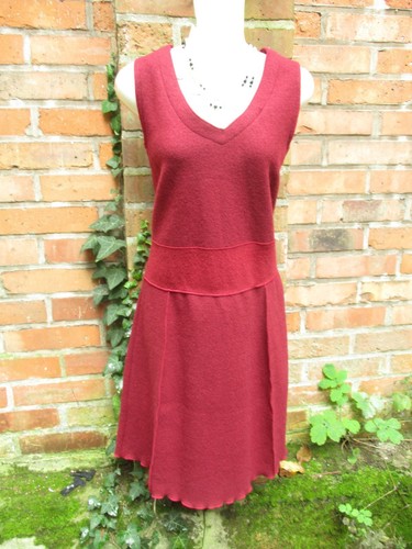 Kleid gefilzt tunika wolle - kleid,