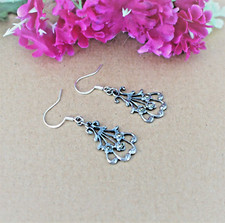 Markasit 925/ Sterling Silber Ohrringe ,  ca.3 cm ( Ohr- 42 )