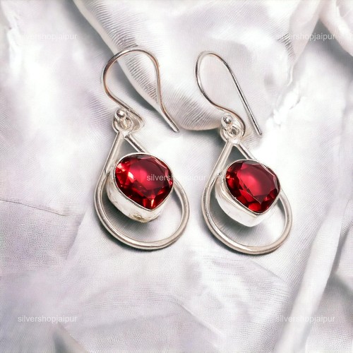 925 massiv silber rhodolith - 925,