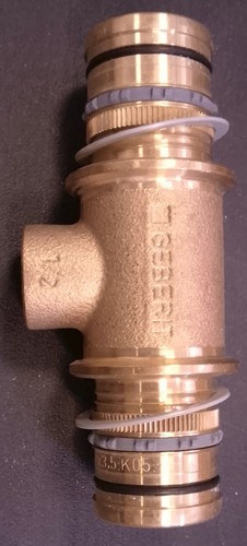Geberit stück mit - t-stück,