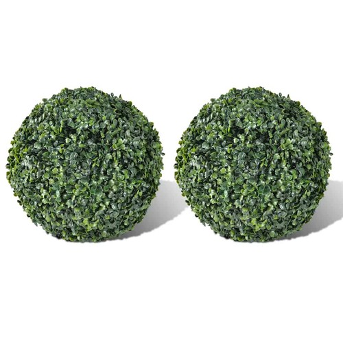 Buchsbaumkugel künstlich - 2x,