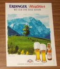 Seltene Werbung ERDINGER