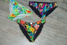 3 ungetragene bunte Bikini Slip Badehosen Gr 38 Anita Rosa Faia
