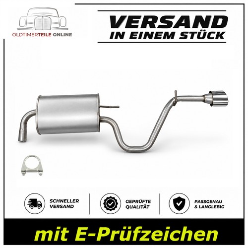 Endschalldämpfer neu für kia - endschalldämpfer,