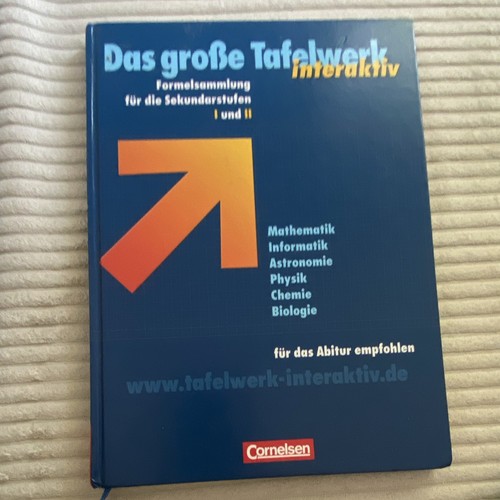 Cornelsen das große tafelwerk - das,