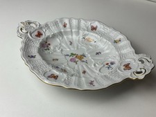 Porzellan Anbietschale oval