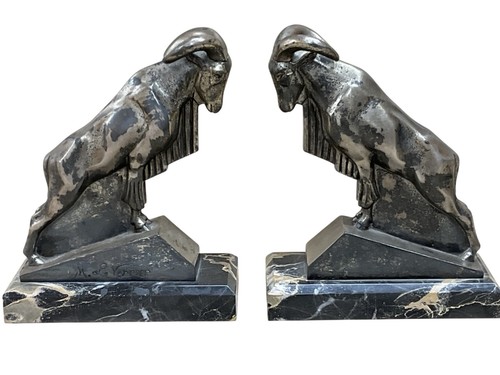 Art deco buchstützen aus - art,