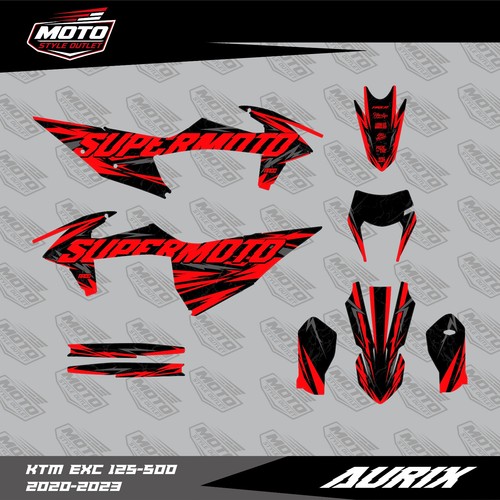 Dekor passend für ktm - dekor, exc
