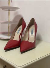 Prada Lack rot Stilettos Gr 40,5