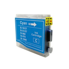 Patrone für Brother LC10 / LC37 / LC51 / LC57 / LC960 / LC970 / LC1000 Cyan