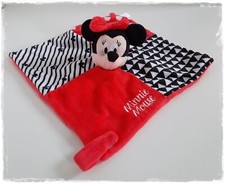 *•… Disney baby - Schmusetuch Maus Minnie Mouse - rot - 27 x 27 cm - TOP ...•*
