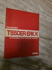 0244 Motorrad Werkstatthandbuch SUZUKI TS50 ER / ERK / K Service Manual