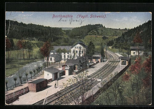 Barthmühle vogtl - ak,