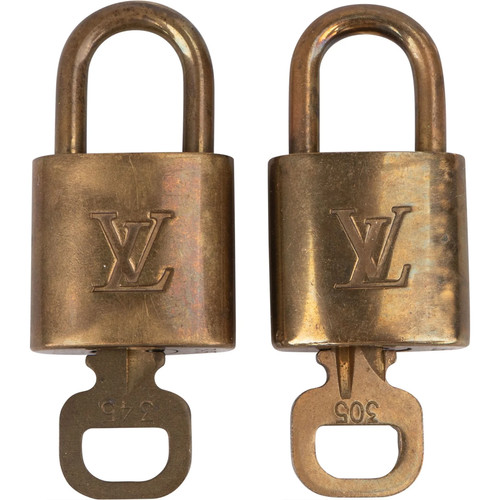 Louis vuitton unpolished lock - louis,