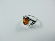 Bernstein Ring Silber 925