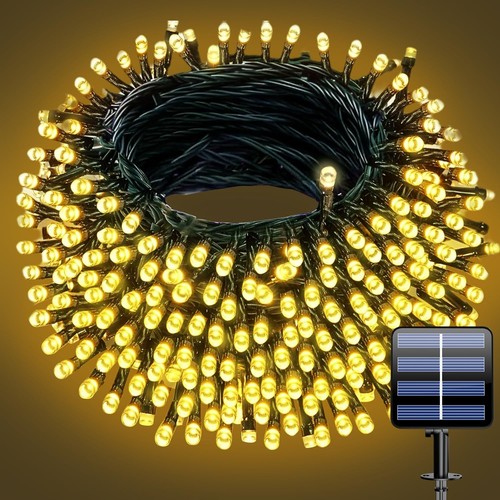 Lichterkette solar 20m 200led - lichterkette,