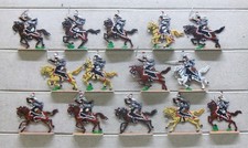 14 Zinnfiguren Preussen 1750