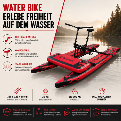 Wasserfahrrad splash bike - wasserfahrrad,