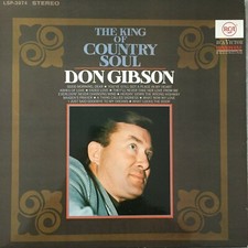 DON GIBSON: The King Of Country Soul (RCA LSP-3974 Stereo / Trade Sample / NM)