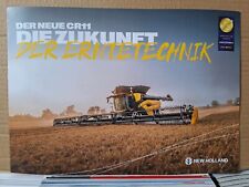 New Holland Der Neue CR 11  04/24  Prospekt Traktor Schlepper