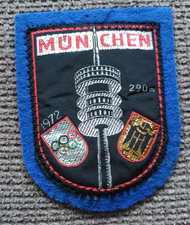Stoff Wappen München 1972 290m