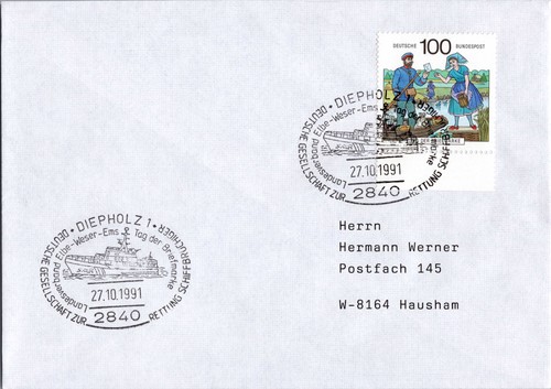 Brief sst tag der briefmarke - tag,