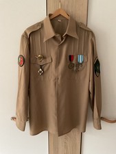 Uniform Hemd der Fremdenlegion 1 er RE mit Orden und Auszeichnungen Caporal Chef