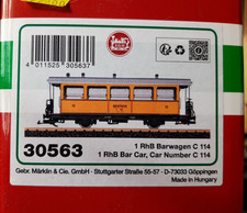 LGB 30563 RhB Barwagen C 114