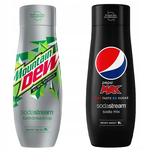 Neu sodastream sirup - sodastream, pepsi
