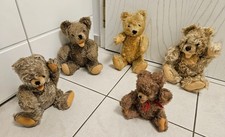 STEIFF / Hermann Teddy's 5 Stück, alt !!!!