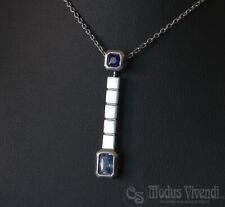 Anhänger Viventy Bernd Berger Schmuck 925 Silber Blautopas Gleiter Blauer Stein