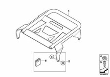 Original BMW Topcaseträger