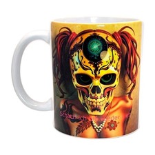 Kaffeetasse Becher Skull "