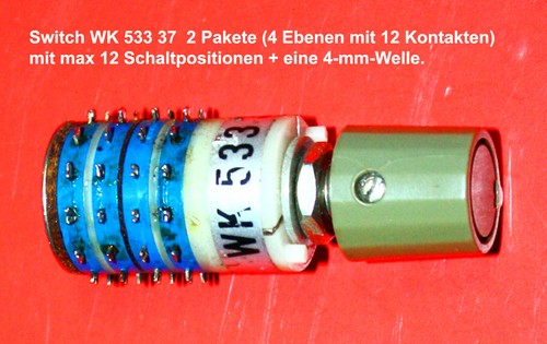 Drehschalter switch 533 37 - drehschalter, wk