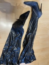 Gayle Latex Overknees 44