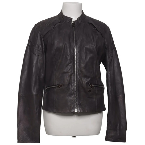 Star raw lederjacke - g-star, damen