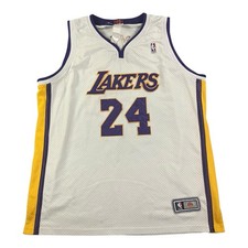 Los Angeles Lakers ca. XXL NBA Trikot Herren Weiß Lila Kobe Bryant Vintage Retro