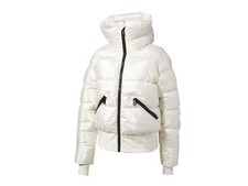 CRIVIT Damen Skijacke, im Cropped-Schnitt, L, weiß - B-Ware neuwertig