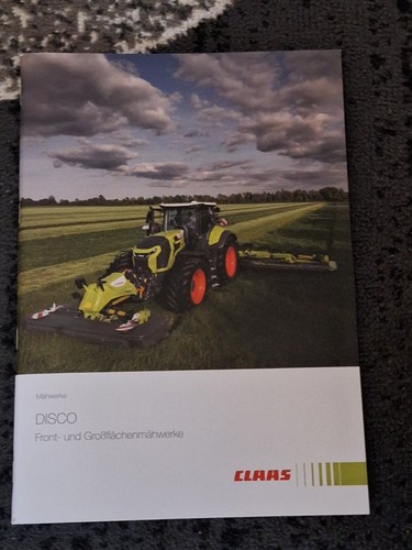 Claas disco 1125 prospekt - disco,