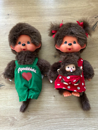 Monchhichi plüschfiguren - monchhichi, 2x