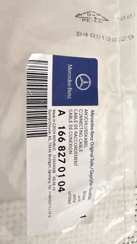 Mercedes benz kabel kit a166 - benz,