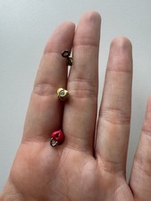 drei einzelne, einzigartige