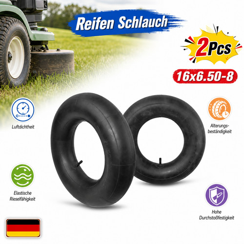 Luftschlauch 16x6 gerade - luftschlauch, 16x6.50-8