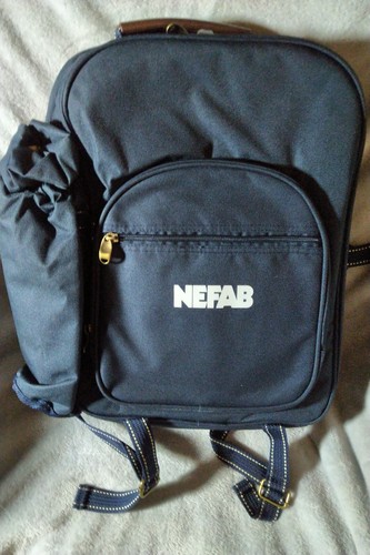 Rucksack picknick mit geschirr - mit,