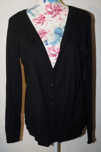 Schwarze strickjacke 42 - strickjacke, gr.42